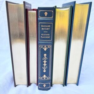Madame Bovary by Gustave Flaubert; 1/4 Leather Binding 1979 Franklin Library
